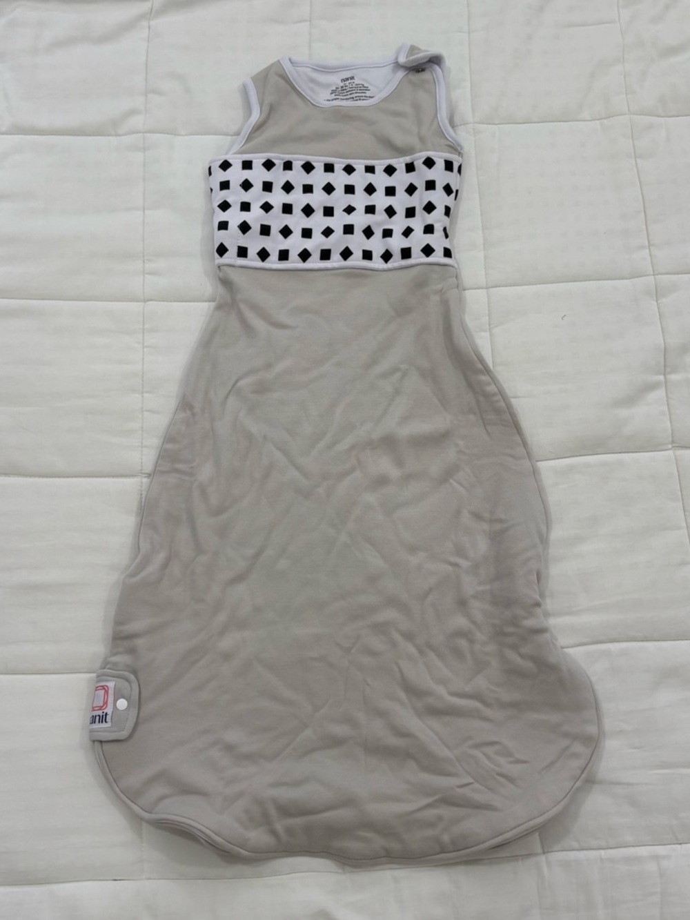 Nanit Breathing Wear Grey Sleep Sack - size 12-24 months - Picture 2 of 5